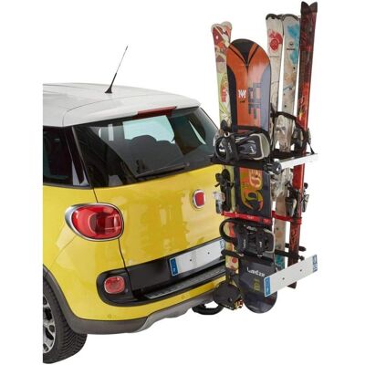 Mottez A022P - Porta esquís y snowboard - Negro - Capacidad 6 pares Mottez A022P - Porta esquís y snowboard - Negro - Capacidad 6 pares