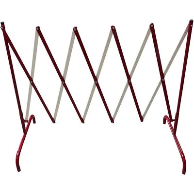 Mottez Stahl-Erweiterbare Barriere 2850x460x1000mm - Sicherheitsbarriere Mottez Stahl-Erweiterbare Barriere 2850x460x1000mm - Sicherheitsbarriere