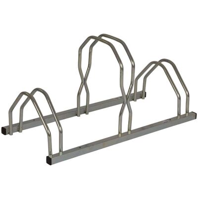 Mottez Fahrradträger - 3 Fahrräder - Wandmontage, Galvanisiert Mottez Fahrradträger - 3 Fahrräder - Wandmontage, Galvanisiert