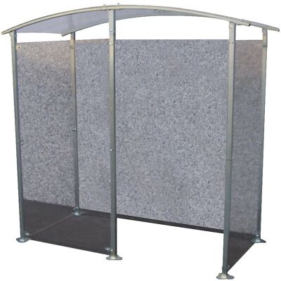 Mottez Wand-Metallschutzraum - 2m², Stahl, Wetterfest Mottez Wand-Metallschutzraum - 2m², Stahl, Wetterfest