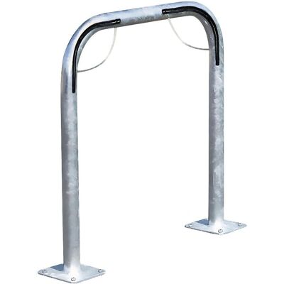 Mottez Fahrradhalterung - 75cm, Metall, für zwei Fahrräder Mottez Fahrradhalterung - 75cm, Metall, für zwei Fahrräder