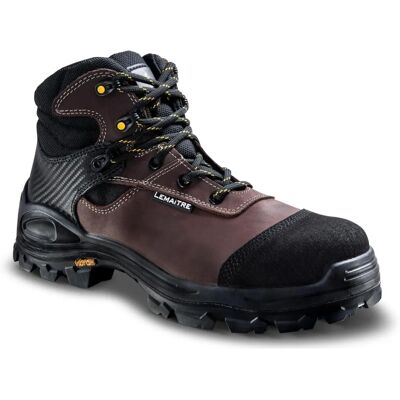 Chaussures de Sécurité LEMAITRE Freewind S3 - Vibram Non-métallique Marron / Noir - Publicité Chaussures de Sécurité LEMAITRE Freewind S3 - Vibram Non-métallique Marron / Noir - Publicité