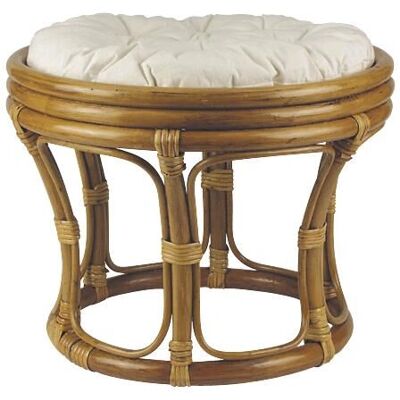 Aubry Gaspard NTB 1050 C - Tabouret en rotin - Rattan - Publicité Aubry Gaspard NTB 1050 C - Tabouret en rotin - Rattan - Publicité