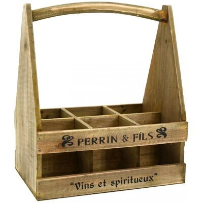 Aubry Gaspard PBO 1940 Sacoche en cuir marron - Tote Bag - Publicité Aubry Gaspard PBO 1940 Sacoche en cuir marron - Tote Bag - Publicité