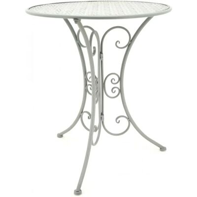 Aubry Gaspard - Table de jardin pliante en métal gris - Type de table - Publicité Aubry Gaspard - Table de jardin pliante en métal gris - Type de table - Publicité