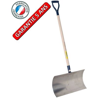 Grand râteau à neige en aluminium 60 cm - Outil de déneigement - Publicité Grand râteau à neige en aluminium 60 cm - Outil de déneigement - Publicité