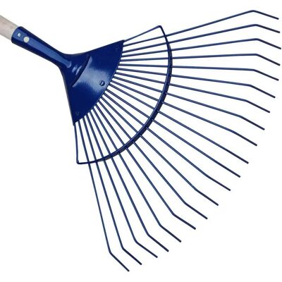Tools Perrin - Escoba para césped dientes redondos - Herramienta profesional de jardín Tools Perrin - Escoba para césped dientes redondos - Herramienta profesional de jardín