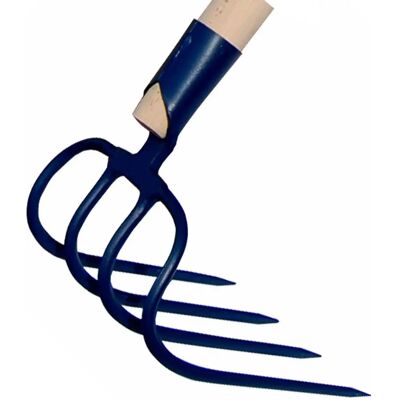 Tools Perrin - Fourche à fumier 4 dents 21cm - Outils de jardin - Publicité Tools Perrin - Fourche à fumier 4 dents 21cm - Outils de jardin - Publicité