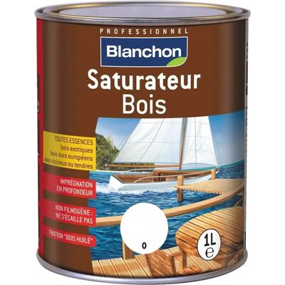 Imprégnateur de bois Blanchon - Incolore - 1L - Finition huile pour bois extérieur - Publicité Imprégnateur de bois Blanchon - Incolore - 1L - Finition huile pour bois extérieur - Publicité