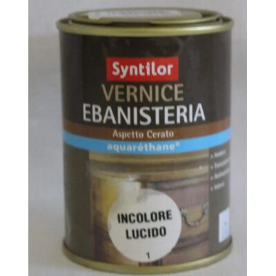 SYNTILOR Vernice Ebanisteria Aquaréthane - incolore - 0,25L - Vernice SYNTILOR Vernice Ebanisteria Aquaréthane - incolore - 0,25L - Vernice