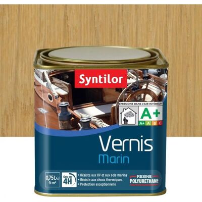 Syntilor Vernis bois - Brillant incolore marin - Vernis pour bois - Publicité Syntilor Vernis bois - Brillant incolore marin - Vernis pour bois - Publicité