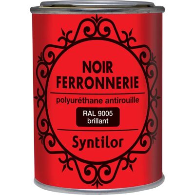 Peinture Noire Antirouille Syntilor 250ml - Peinture - Publicité Peinture Noire Antirouille Syntilor 250ml - Peinture - Publicité