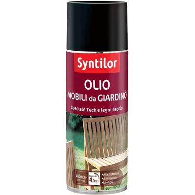 Olio Teak Syntilor - Cura per Mobili da Giardino - 0,5L Olio Teak Syntilor - Cura per Mobili da Giardino - 0,5L
