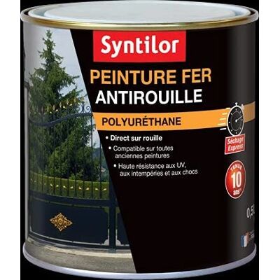 Syntilor Peinture fer Syntilor Ultra Protect noir brillant - Paint - Publicité Syntilor Peinture fer Syntilor Ultra Protect noir brillant - Paint - Publicité