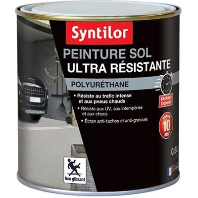 Peinture sol ultra résistante blanche SYNTILOR - Peinture - Publicité Peinture sol ultra résistante blanche SYNTILOR - Peinture - Publicité