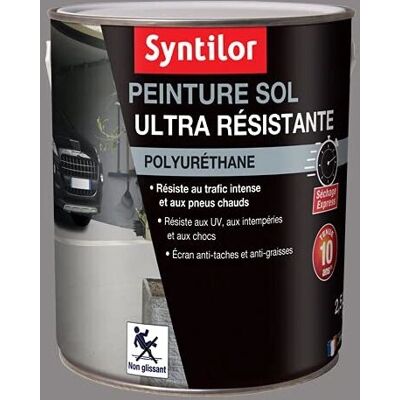 Syntilor - Peinture sol ultra résistante satin - Paint - Publicité Syntilor - Peinture sol ultra résistante satin - Paint - Publicité