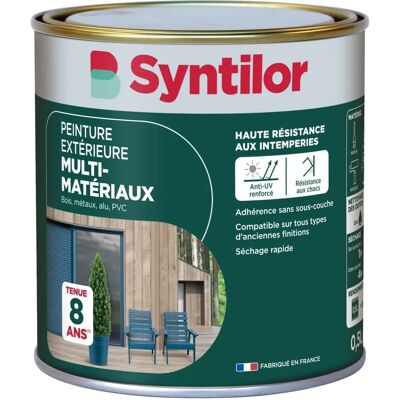SYNTILOR - Vernice multimateriale - Blu Capri - Satinato - paint - Publicité SYNTILOR - Vernice multimateriale - Blu Capri - Satinato - paint - Publicité