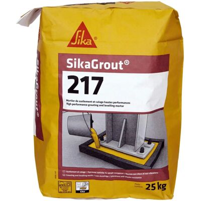 Sika Mörtel 217 - 25kg - Grau - Hochleistungsmörtel Sika Mörtel 217 - 25kg - Grau - Hochleistungsmörtel