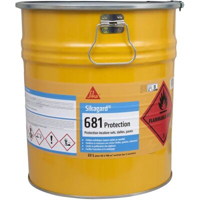 Sika - Protección incolora para suelos - 22L - Modelo 681 Protection Sika - Protección incolora para suelos - 22L - Modelo 681 Protection