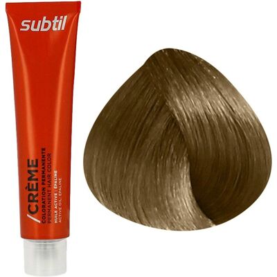 Coloration Blond Clair Doré Cendré 8.31 - Crème Permanente - 60ml - Publicité Coloration Blond Clair Doré Cendré 8.31 - Crème Permanente - 60ml - Publicité