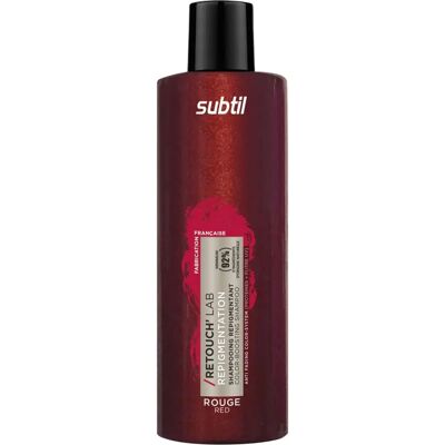 Shampooing Re-pigmentant Rouge Subtil - Rafraîchissement de Couleur - Publicité Shampooing Re-pigmentant Rouge Subtil - Rafraîchissement de Couleur - Publicité