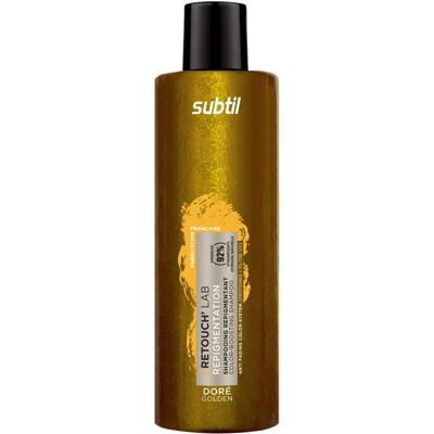 Shampoo Re-pigmentant Doré Subtil - Soins Capillaires - Publicité Shampoo Re-pigmentant Doré Subtil - Soins Capillaires - Publicité