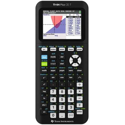 Calculadora gráfica TI-84 Plus CE-T Python da Texas Instruments Calculadora gráfica TI-84 Plus CE-T Python da Texas Instruments