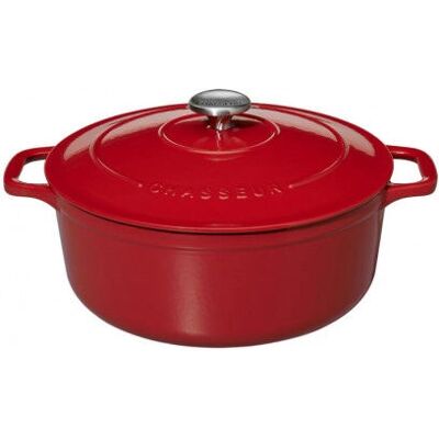 Plat à four en fonte Chasseur PUC472403 - 24cm, 4L, Rouge/Orange/Sable - Publicité Plat à four en fonte Chasseur PUC472403 - 24cm, 4L, Rouge/Orange/Sable - Publicité