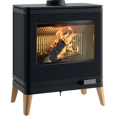 Invicta P610449 Caminetto Antracite - Legna, 9kW, Autonomo Invicta P610449 Caminetto Antracite - Legna, 9kW, Autonomo