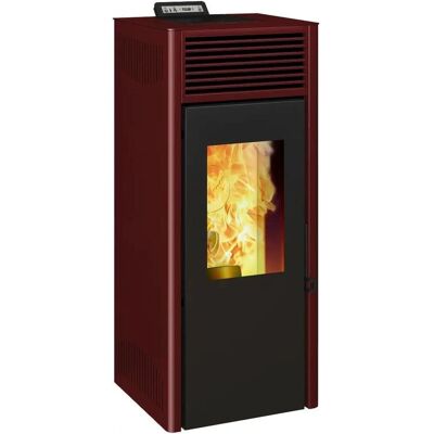 Invicta - Nola - 9,5 kW - Rosso - Pellet stove Invicta - Nola - 9,5 kW - Rosso - Pellet stove