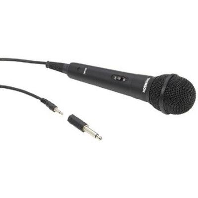 Thomson M150 Mikrofon - Omnidirektional, 2,5 m Kabel - Schwarz Thomson M150 Mikrofon - Omnidirektional, 2,5 m Kabel - Schwarz