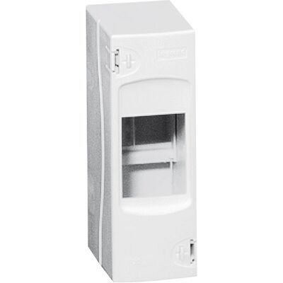 Legrand 001302 Elektrische Gehäuse - 1 Reihe, 2 Module - Weiß - IP30 Legrand 001302 Elektrische Gehäuse - 1 Reihe, 2 Module - Weiß - IP30