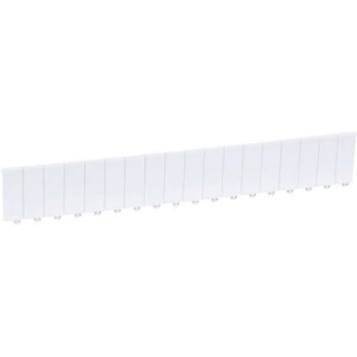 Accessoire de tableau électrique Legrand 001664 - Blanc, 18 modules - Publicité Accessoire de tableau électrique Legrand 001664 - Blanc, 18 modules - Publicité