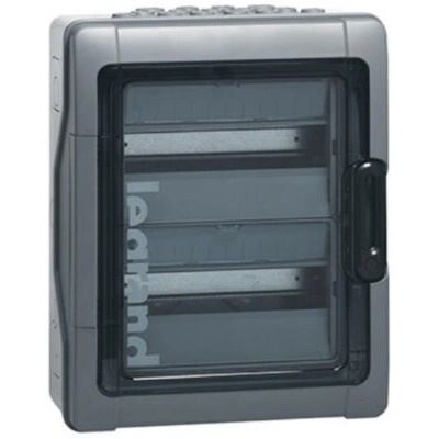Boîtier électrique Legrand 001925 - IP65 En plastique modulaire - Publicité Boîtier électrique Legrand 001925 - IP65 En plastique modulaire - Publicité