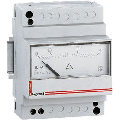 Legrand 004602 Ampermeter - 0-30A, Analog, DIN-Schiene - Elektrische Verteilungszubehör Legrand 004602 Ampermeter - 0-30A, Analog, DIN-Schiene - Elektrische Verteilungszubehör