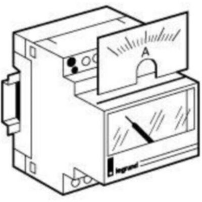 Legrand 004610 Stromzähler - 0-50A Legrand 004610 Stromzähler - 0-50A