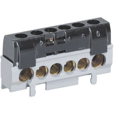 Legrand 004816 Bornier électrique - IP2X - 1 connexion 10-35mm² - Noir - Publicité Legrand 004816 Bornier électrique - IP2X - 1 connexion 10-35mm² - Noir - Publicité