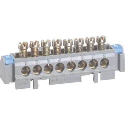 Legrand 004822 - Bloc terminal - 8 puncte de conectare Legrand 004822 - Bloc terminal - 8 puncte de conectare