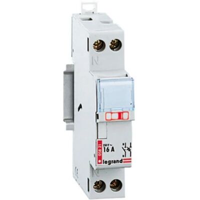 Legrand 05821 Hlavní jistič - 16A, DIN, 1P+N Legrand 05821 Hlavní jistič - 16A, DIN, 1P+N