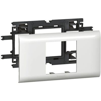 Legrand 010952 Weiß Support für Mosaic DLP - 2 Module Legrand 010952 Weiß Support für Mosaic DLP - 2 Module