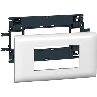 Legrand 010994 Bipolare DLP Mosaic Adapter - 4 Module, 85 mm Abdeckung Legrand 010994 Bipolare DLP Mosaic Adapter - 4 Module, 85 mm Abdeckung