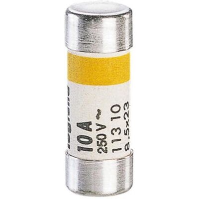 Legrand 011310 Fusible - 8,5x23mm, 10A, Blanc - Protection électrique - Publicité Legrand 011310 Fusible - 8,5x23mm, 10A, Blanc - Protection électrique - Publicité