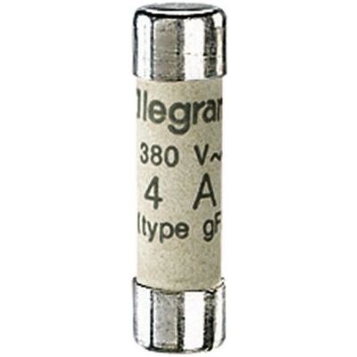 Legrand 012304 Sicherung - 4A - Weiß - Zylindrischer gG-Typ Legrand 012304 Sicherung - 4A - Weiß - Zylindrischer gG-Typ