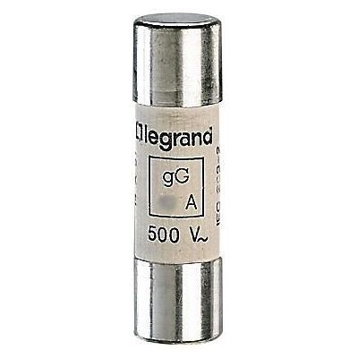 Legrand 014516 Fusible - Cylindrique gG HPC - 500V - Publicité Legrand 014516 Fusible - Cylindrique gG HPC - 500V - Publicité