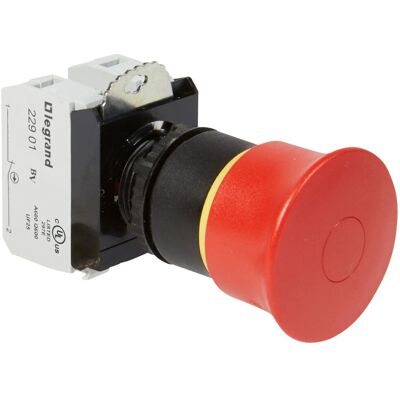 Legrand 23725, 023725 Bouton d'arrêt d'urgence - Rouge - Interrupteur électrique - Publicité Legrand 23725, 023725 Bouton d'arrêt d'urgence - Rouge - Interrupteur électrique - Publicité