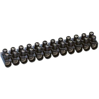Legrand 034219 Terminales eléctricos - Negro - 25mm² - 101A - 400V - Polipropileno - Recta - Sin fusible Legrand 034219 Terminales eléctricos - Negro - 25mm² - 101A - 400V - Polipropileno - Recta - Sin fusible