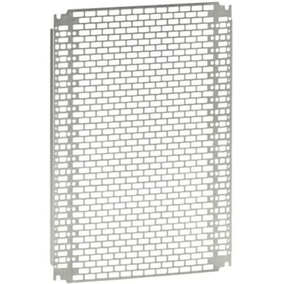 Legrand 036012 Plaque Perforée en Acier - Accessoire pour Boîtier Électrique - Publicité Legrand 036012 Plaque Perforée en Acier - Accessoire pour Boîtier Électrique - Publicité