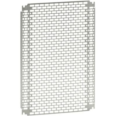 Legrand 036019 Plaque perforée en acier - Accessoire pour boîtiers électriques - Publicité Legrand 036019 Plaque perforée en acier - Accessoire pour boîtiers électriques - Publicité