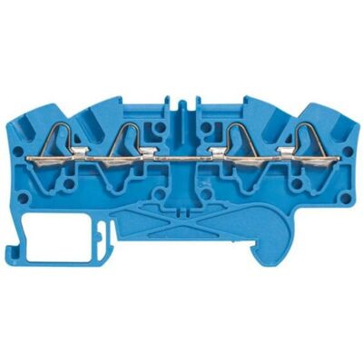 Bloc de bornes Legrand 037209 - 4mm², 4 conducteurs, Bleu - Publicité Bloc de bornes Legrand 037209 - 4mm², 4 conducteurs, Bleu - Publicité