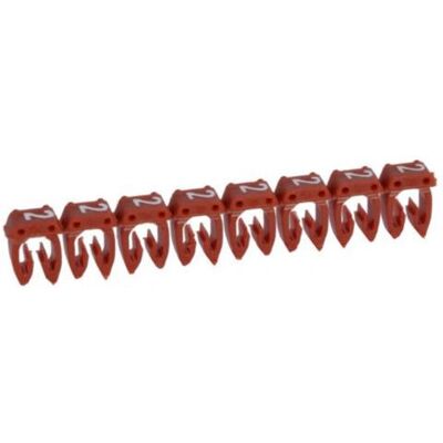 Legrand 038222 Kabelmarkierer - Rot - 1,5-2,5 mm² - Kabelmarkierer Legrand 038222 Kabelmarkierer - Rot - 1,5-2,5 mm² - Kabelmarkierer